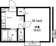 リリックコート313の間取り画像