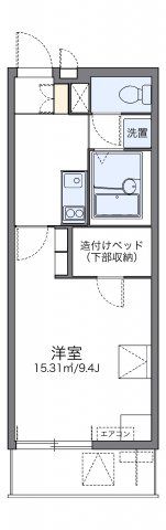 レオパレスMARUTO京田辺の間取り画像