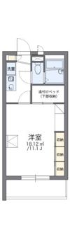 レオパレスゼスト西成田の間取り画像