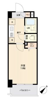 ザ・レジデンス行徳Ⅱの間取り画像