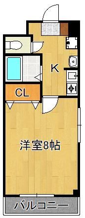 オークハイムの間取り画像