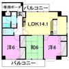 スカイフォレストの間取り画像