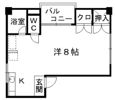リバージュ黒髪の間取り画像