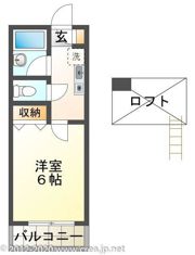セナンハイツⅡの間取り画像