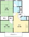 パールハイツの間取り画像