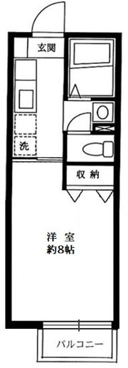 ガーデン恵比寿の間取り画像