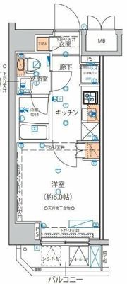 ライジングプレイス綾瀬三番館の間取り画像