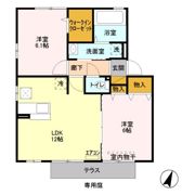 メゾン・ボヌール Cの間取り画像