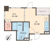 スフィア日本橋富沢町の間取り画像