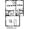 クレストコートBの間取り画像
