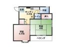 メゾンAKIの間取り画像