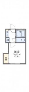 レオパレスアーバン泉の間取り画像