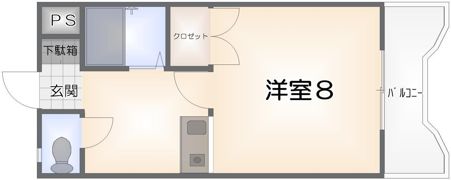 ヴィゴラス壱番館の間取り画像