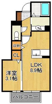 プルミエハヤシIIの間取り画像