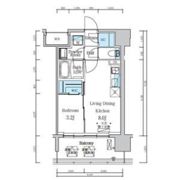デュオフラッツ仙台木町通リネアの間取り画像