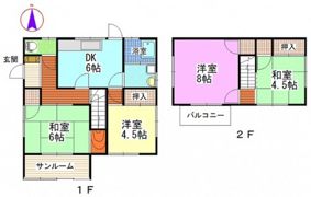 佐藤様借家の間取り画像