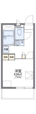 レオパレス友井の間取り画像