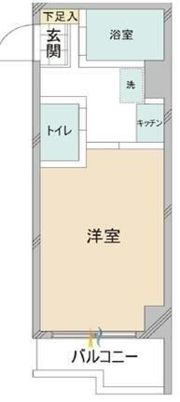 スカイコート文京小石川の間取り画像