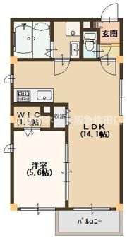 ラシーネ ヴァリエ 福島の間取り画像