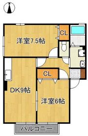 アクエリアン栄盛川の間取り画像