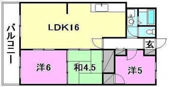 空港中央ビルの間取り画像