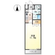 メイプル Aの間取り画像