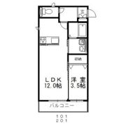 HOPELODGE Ⅰの間取り画像