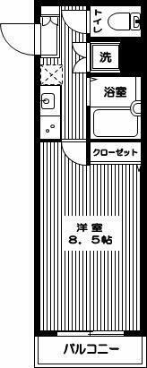スカイコート練馬桜台の間取り画像