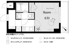 カテリーナ千駄木の間取り画像