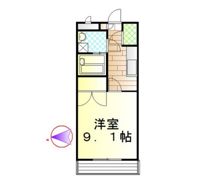 パティオ西島田の間取り画像