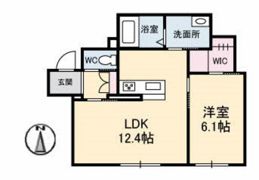 グランマスト西崎 A棟の間取り画像