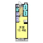 キャッスル常滑 東棟の間取り画像