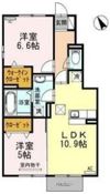 ウィット竜泉寺 B棟の間取り画像