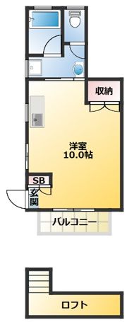 サニネス阿佐ヶ谷A棟の間取り画像