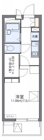 レオパレスNeedsの間取り画像