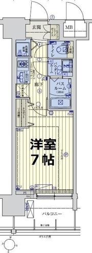 スワンズシティ梅田シエロの間取り画像