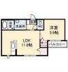 サンブリエの間取り画像