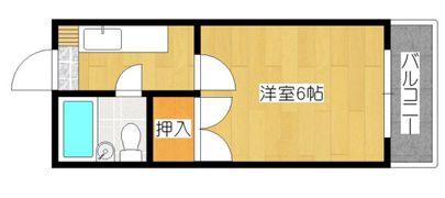 アルタイル東雲の間取り画像