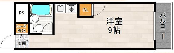 JGS緑丘マンションの間取り画像