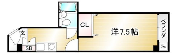 ビアンカ1の間取り画像