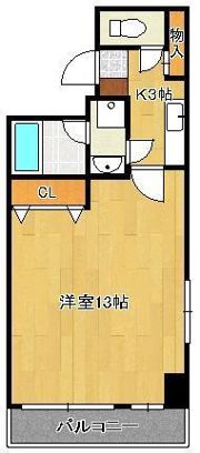 ラフィナーレアースコート魚町の間取り画像