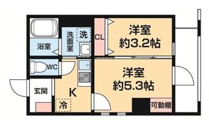 L．CASA住吉の間取り画像