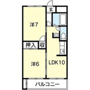 ヒューマンスペースⅡの間取り画像