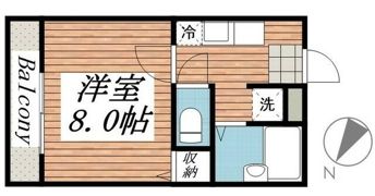 West Woodの間取り画像