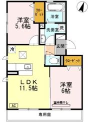 ソノーレ鈴蘭の間取り画像