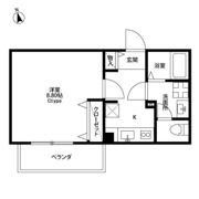 アンプルール PalaceAの間取り画像