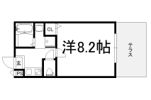 京乃双葉マンションの間取り画像