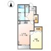 アルカディア江無田の間取り画像