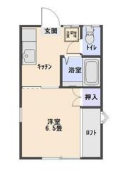 コーポやわらぎの間取り画像