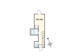 MELLAS久我山の間取り画像